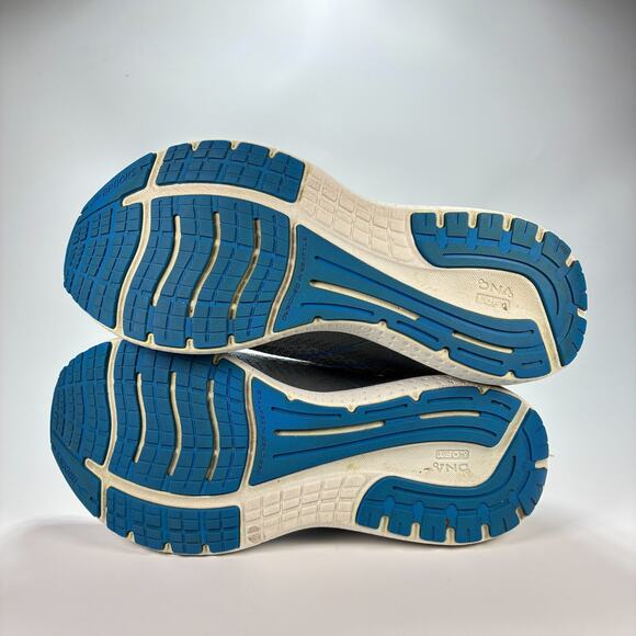 Brooks Glycerin 19 Blue Gray Running Shoes Lace Up 1103562E095 Men's Size 12 2E - Picture 8 of 10